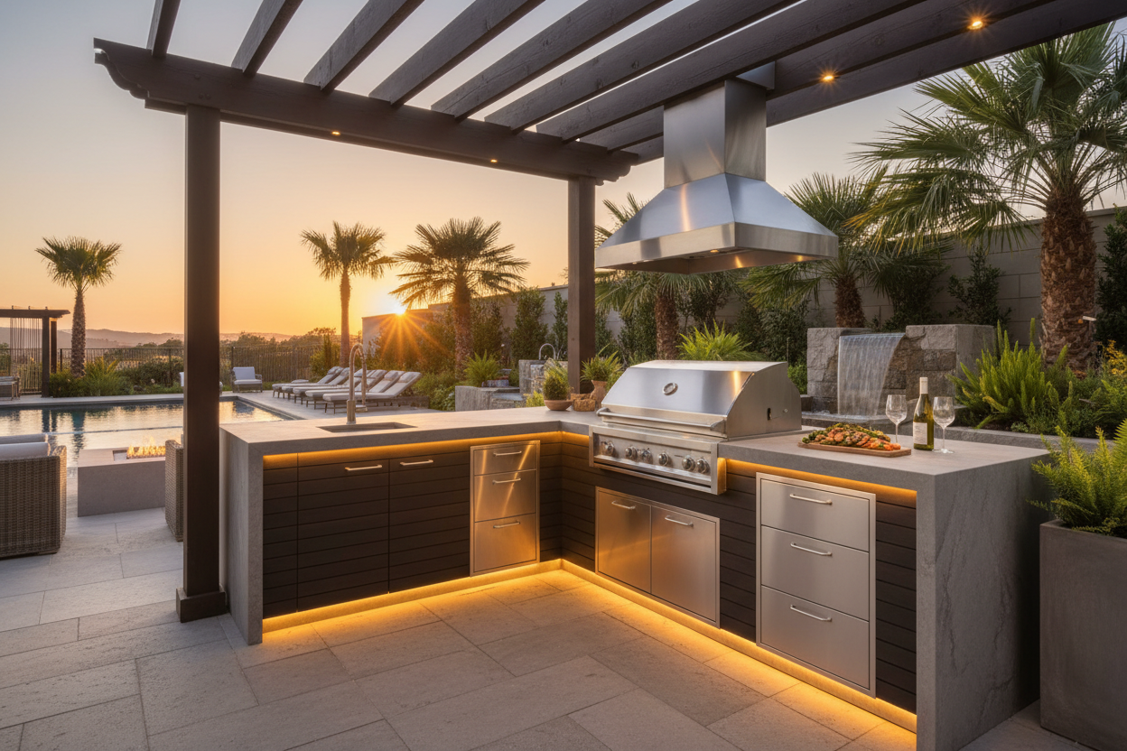 Outdoor Kitchen Islands